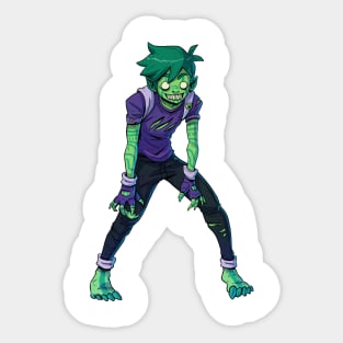 Beast Boy - Monster Sticker